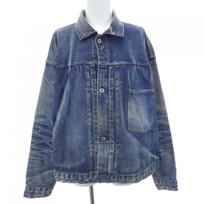Áo khoác denim SAINT MICHAEL SM-HR8-0000-C39 - Hàng hiệu Authentic 894116