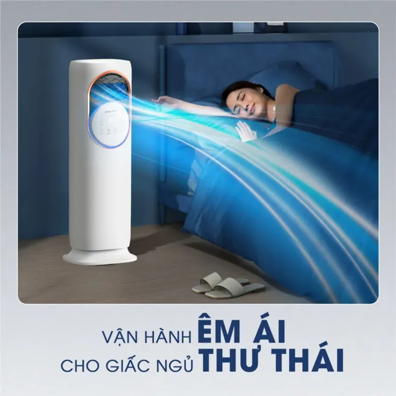 Quạt điều hòa thông minh KSA368 KALITE màu trắng chính hãng mới 100% 572043