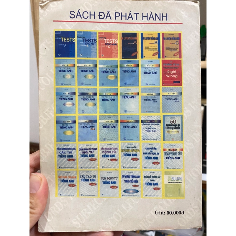 TỪ VỰNG TIẾNG ANH THEO CHỦ ĐỀ** TẶNG QUÀ 0Đ 551296