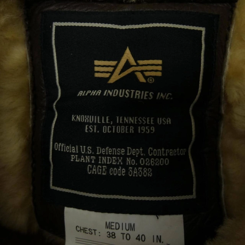 Áo khoác lông cừu ALPHA 20804-068 - Hàng hiệu Authentic 889700