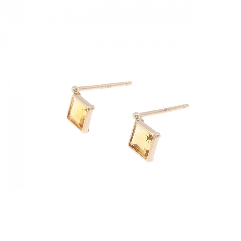 K14PG Citrine Bông tai - Hàng hiệu Chính hãng 868895