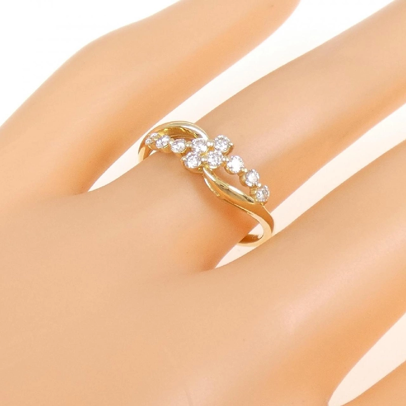 Nhẫn kim cương K18YG 0.25CT - Hàng hiệu Chính hãng 855487