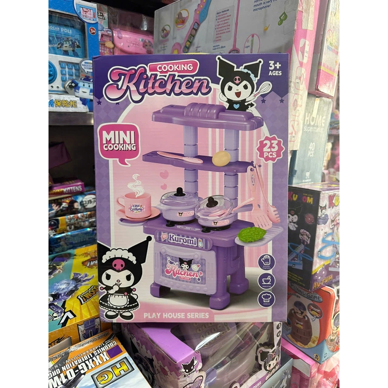 Đồ chơi nhà bếp Kuromi 2016-260 Mini cooking kitchen play house series có 23 chi tiết 299860