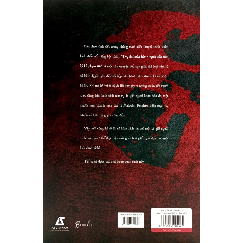 8 Vụ Án Hoàn Hảo - Vạch Trần Tâm Lý Kẻ Phạm Tội - Peter Swanson 282572
