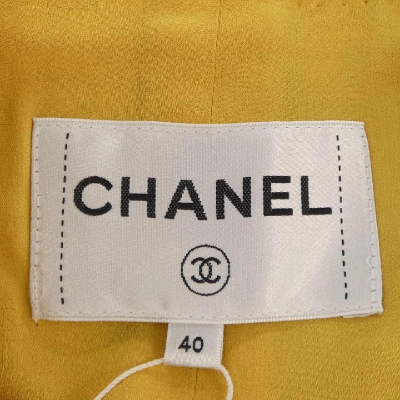 【Mã giảm giá】Áo khoác không cổ CHANEL 640076