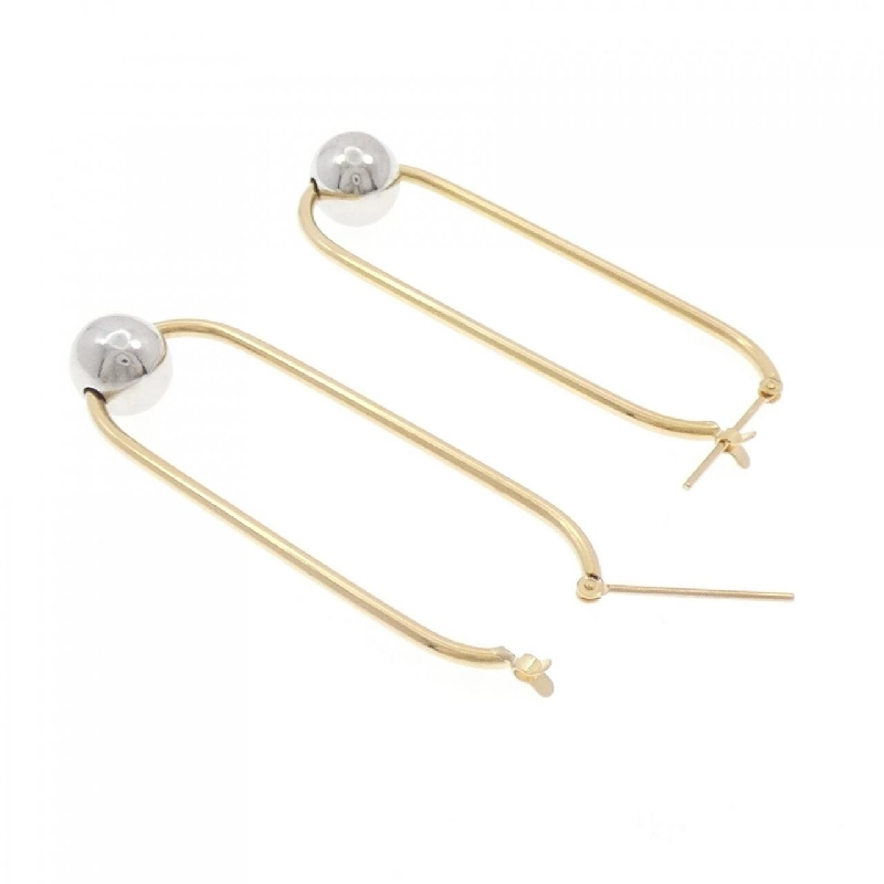 K18YG/K18WG Bông tai - Hàng hiệu Authentic 867335