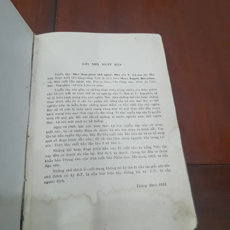 V. Lê Nin - MÁC ĂNG GHEN chủ nghĩa Mác 735673