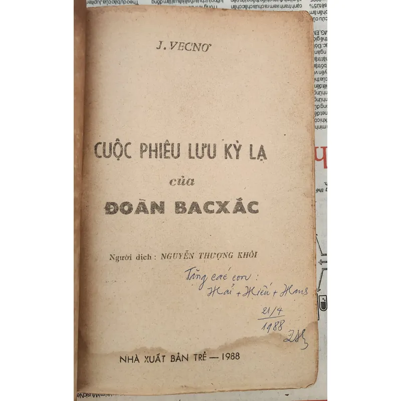 Jules Verne: CUỘC PHIÊU LƯU KỲ LẠ CỦA ĐOÀN BARSAC 728214