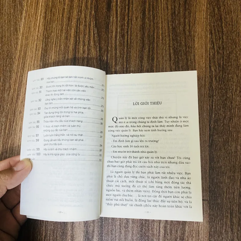 Những quy tắc trong quản lý- sách bỏ túi 962839