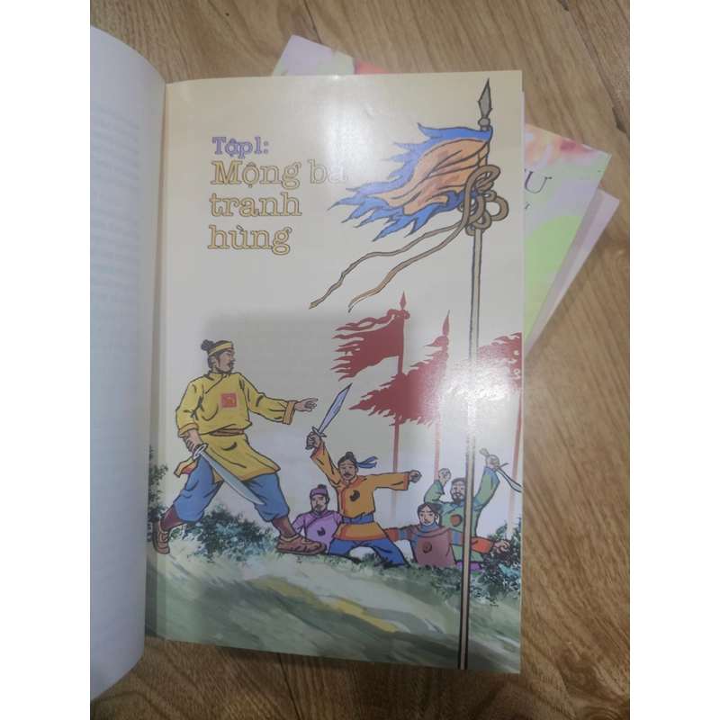 Loạn 12 sứ quân (tiểu thuyết lịch sử) Nguyễn Đình Tư trọn bộ 6 tập (3q sách chưa sử dụng) 459132