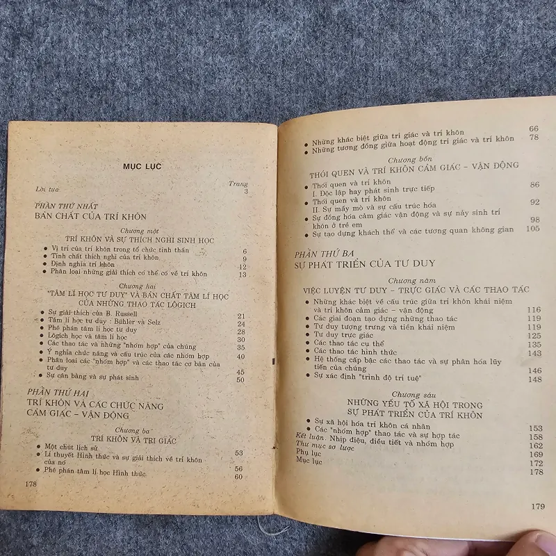 Tâm lý học trí khôn - Jean Piaget 1004961