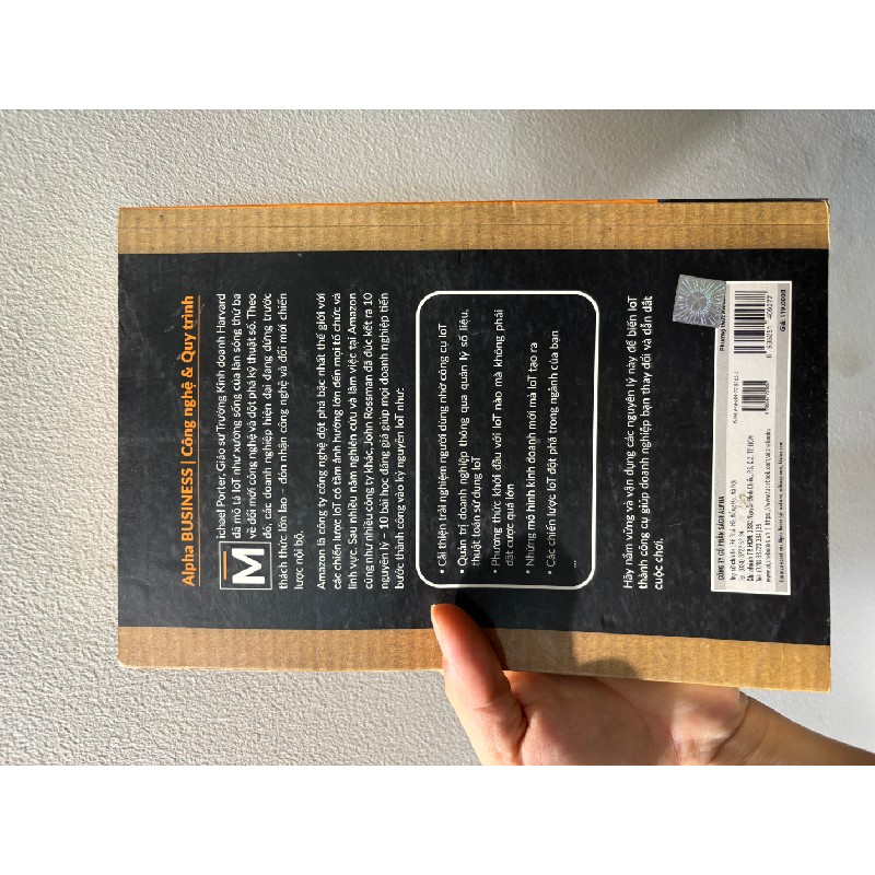 Sách Phương thức Amazon 10 nguyên lý IoT 95% 60862