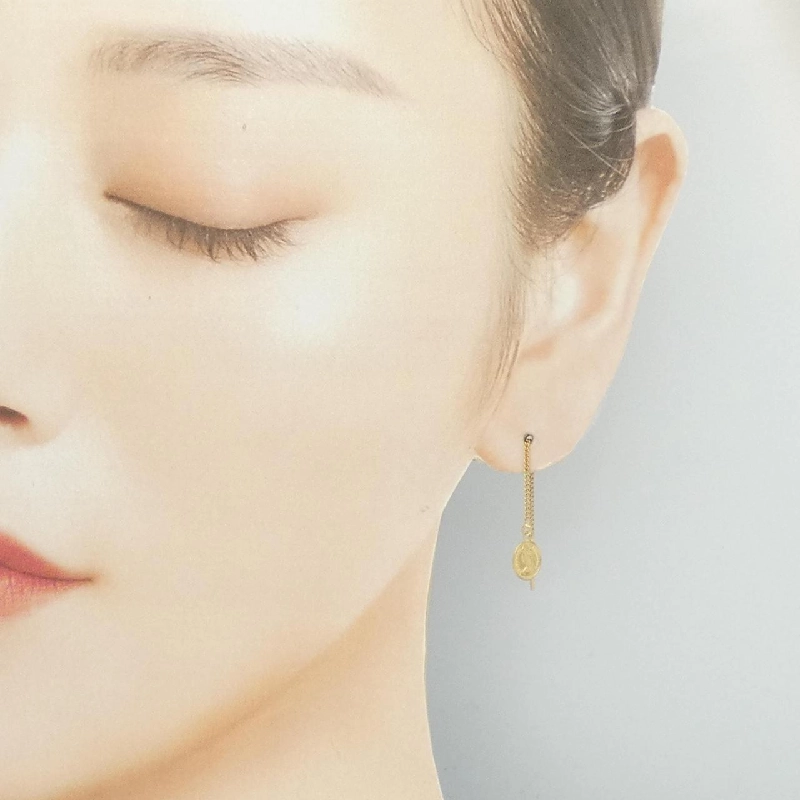 Khuyên tai K18YG - Hàng hiệu Authentic 866963