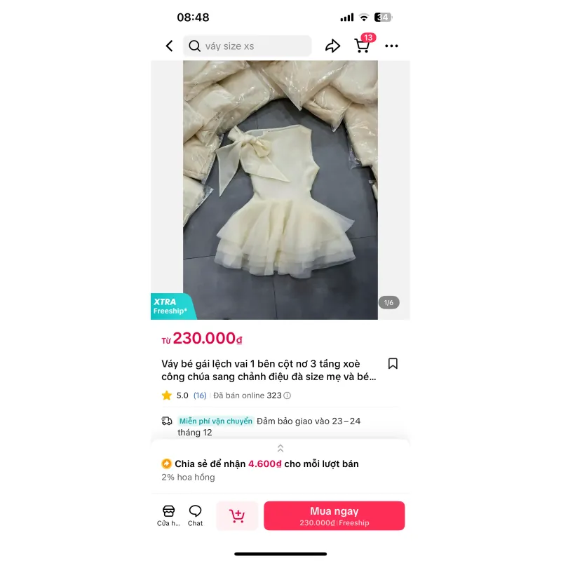 váy tiểu thư 748641