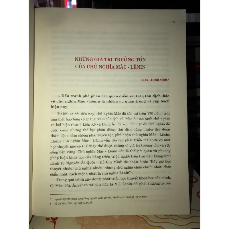 Bảo vệ nền tảng tư tưởng của Đảng trong tình hình mới  754962