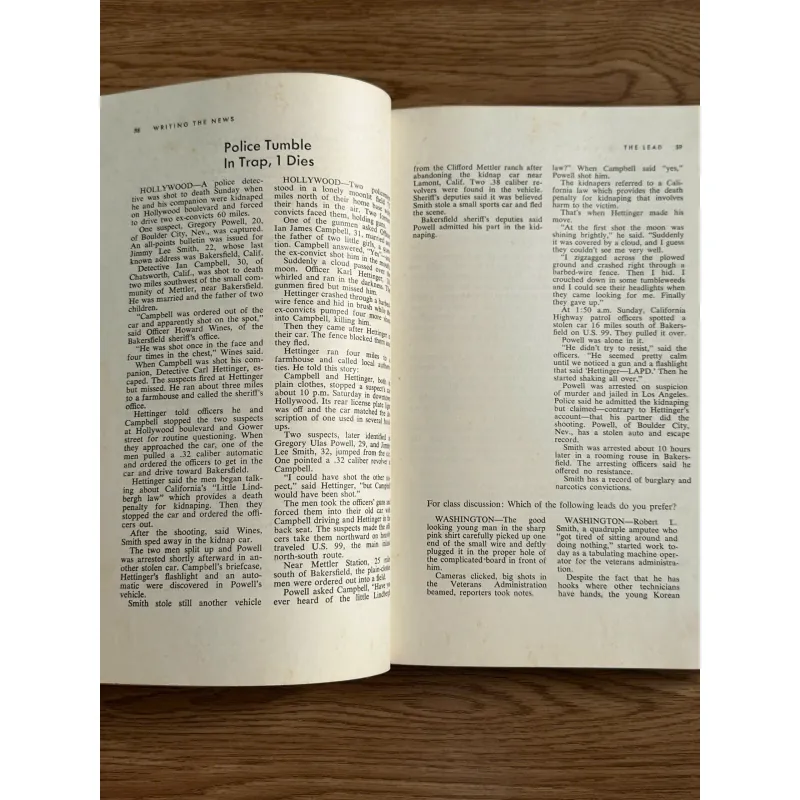 Newswriting and Reporting Public Affairs - Bush 787558