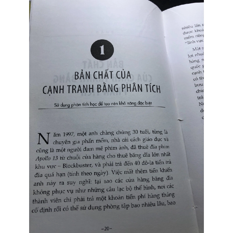 Cạnh tranh bằng phân tích 2010 mới 80% bìa cứng ố bẩn nhẹ bụng sách Thomas H Davenpont và Jeanne G Harris HPB2506 SÁCH KỸ NĂNG 173297