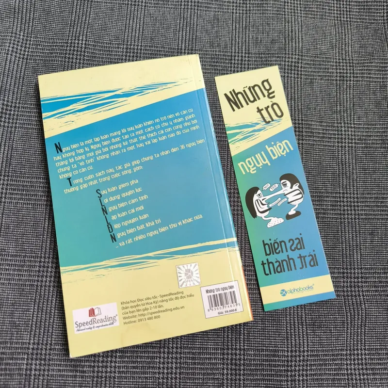 Những Trò Ngụy Biện Biến Sai Thành Trái - Alpha Books - Kèm Bookmark 557548