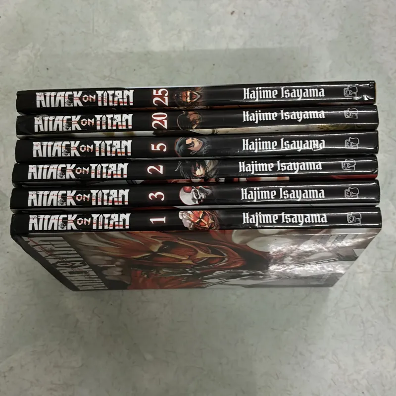 Combo 6 cuốn Attack on Titan nxb Trẻ 1001430