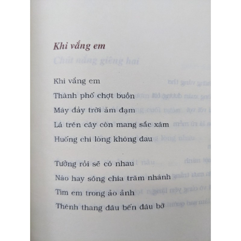 Chia tay một dòng sông - Lê Nhược Thuỷ 124418