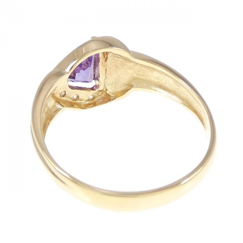 Nhẫn Amethyst K18YG 672637