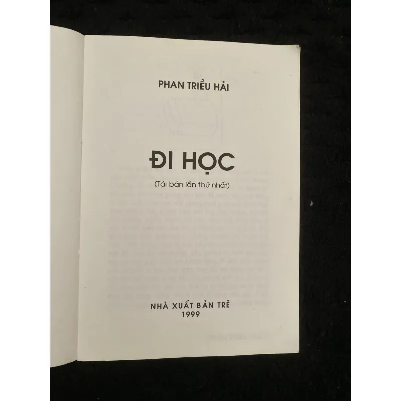 Đi Học, của tác giả Phan Triều Hải 1035894
