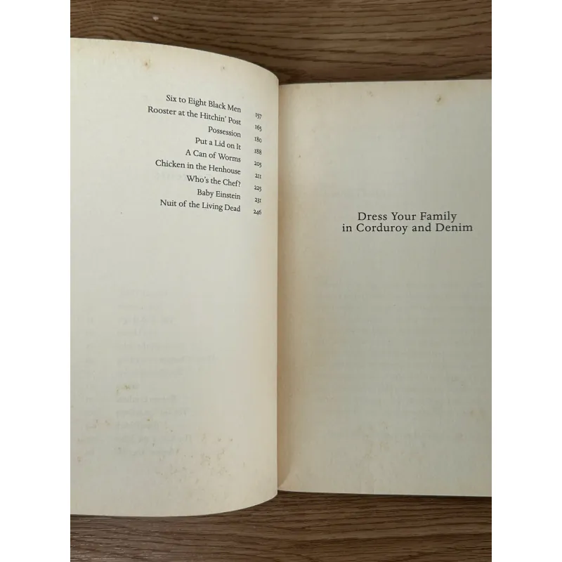 Dress Your Family in Corduroy and Denim - David Sedaris 783039