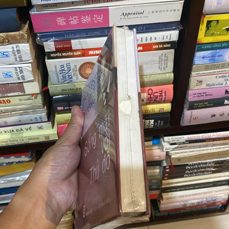 SỐNG MÃI VỚI THỦ ĐÔ, NGUYỄN HUY TƯỞNG, SÁCH CÒN NGUYÊN MÀNG NILON CHƯA SỬ DỤNG 518420