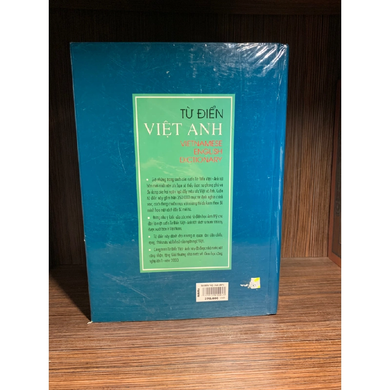 Từ điển Việt - Anh - Bùi Phụng (bìa cứng)- mới nguyên seal- STB07.07- Từ điển 180206