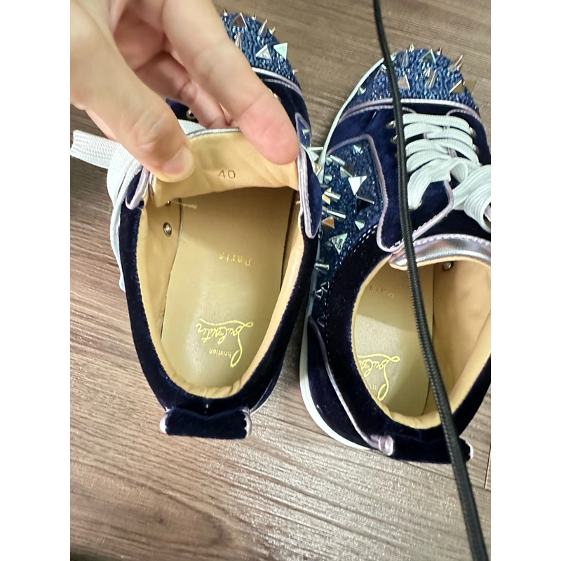 Giầy nam Louboutin sz 40 authentic mới nguyên tem mac phụ kiện 261252