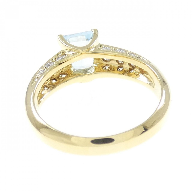 Nhẫn Aquamarine K18YG 0.80CT 672384