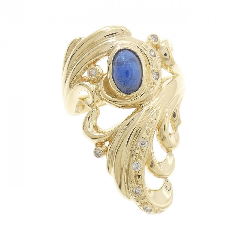 Nhẫn Sapphire K18YG 0.87CT - Hàng hiệu Chính hãng 847518