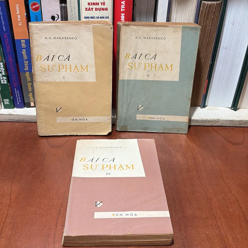 II Sách Xưa: Bài Ca Sư Phạm (Trọn Bộ 3 Tập) - A.X. MAKARENKÔ - 1976 766451