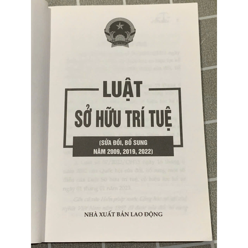 LUẬT SỞ HỮU TRÍ TUỆ - 545914