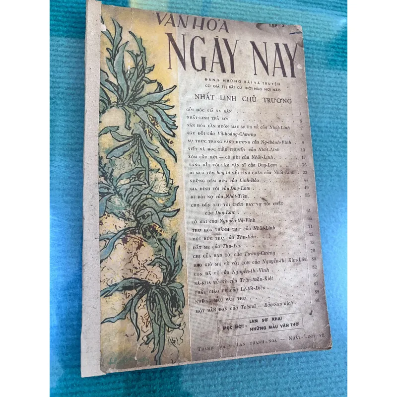 Văn hoá ngày nay của Nhất Linh 600454