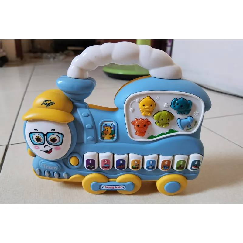 Đồ chơi tàu lửa Lovely Train có nhạc cho bé - phát triển não bộ 1000045
