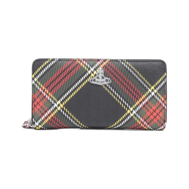 Ví da tròn zip cổ điển Vivienne Westwood 51060058W - Hàng hiệu Authentic 806221
