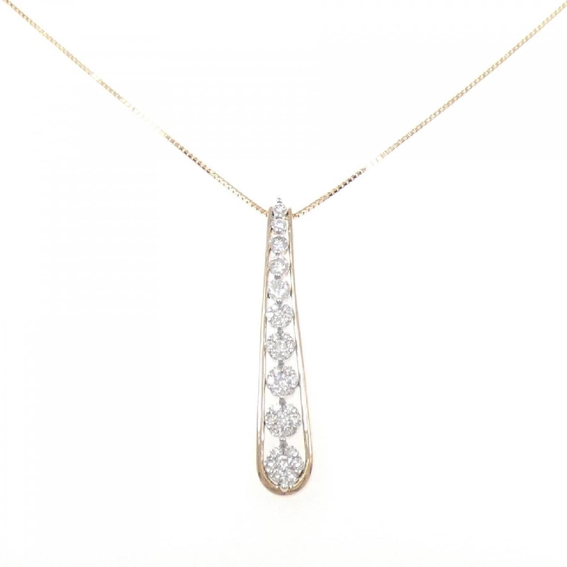 K18PG/K18WG Dây chuyền kim cương 0.50CT - Hàng hiệu Chính hãng 863519