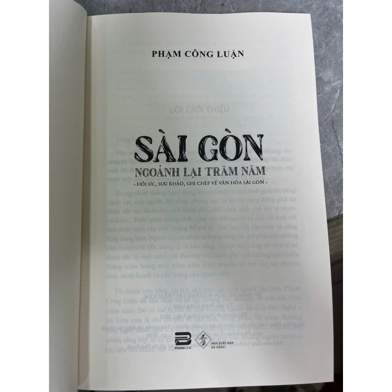 SÀI GÒN NGOẢNH LẠI TRĂM NĂM 532220