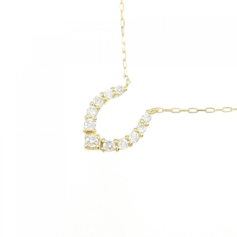 Dây chuyền kim cương K18YG 0.10CT - Hàng hiệu Chính hãng 864089