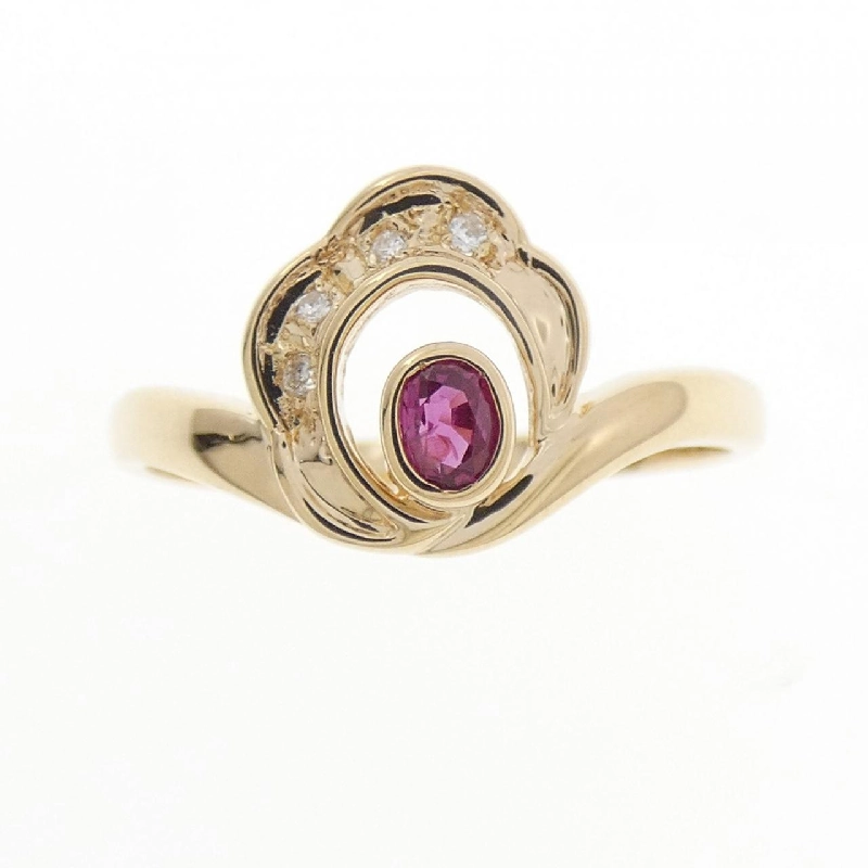 Nhẫn Ruby K18YG 0.10CT - Hàng hiệu Chính hãng 850120