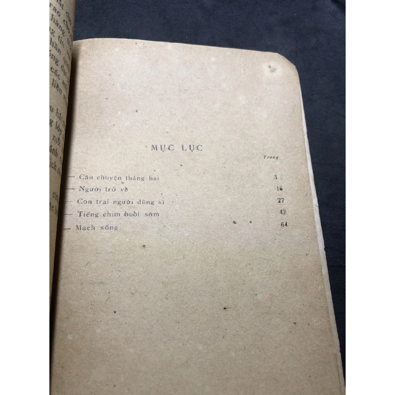 Mạch sống 1985 mới 50% ố bẩn rách bìa nhẹ Ngô Đạt HPB0906 SÁCH VĂN HỌC 915886