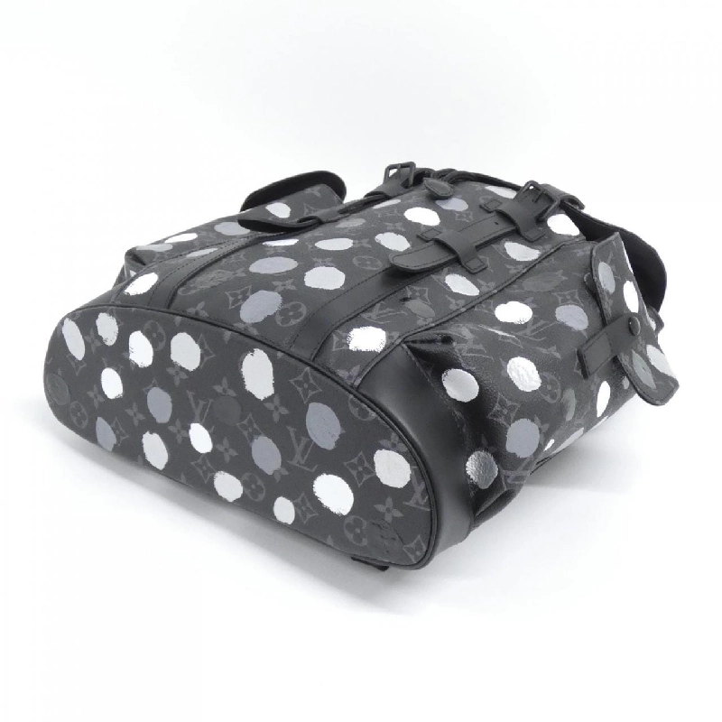 Ba lô Louis Vuitton Monogram Eclipse (LV X YK) Christopher MM M46403 608377