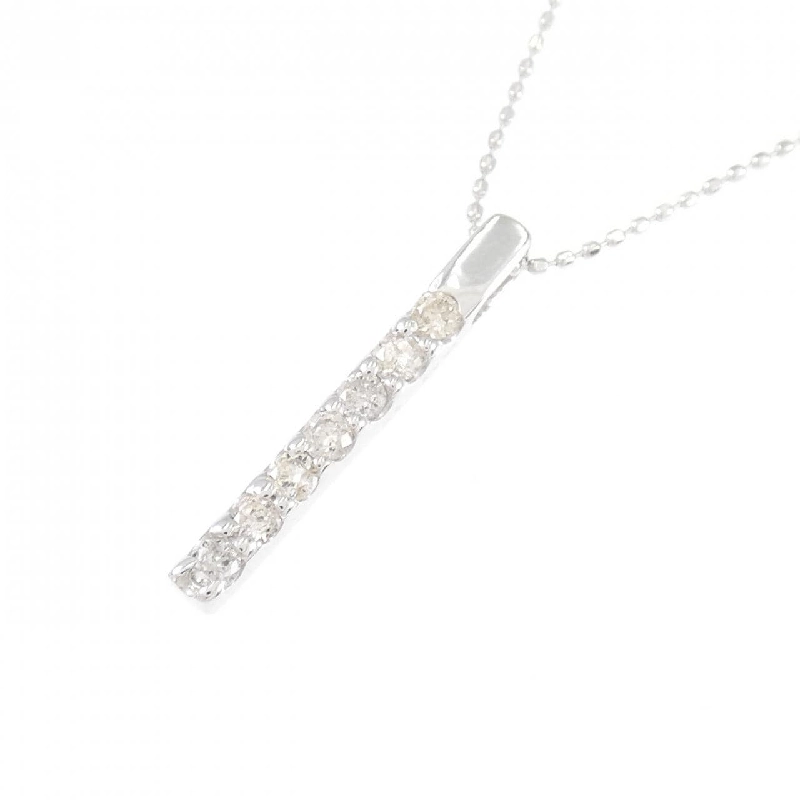 K18WG Dây chuyền kim cương 0.2CT - Hàng hiệu Chính hãng 861218