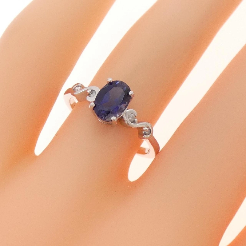 Nhẫn Iolite 14KWG - Hàng hiệu Authentic 852743