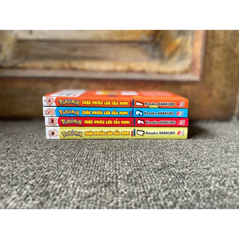 Truyện Pokémon - Cuộc Phiêu Lưu Của Pippi Sun Moon -Trọn bộ 4 tập - NXB Kim Đồng 605030