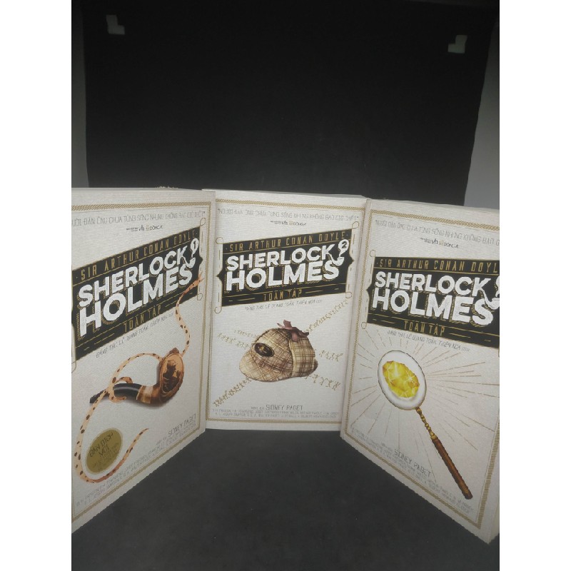 Bộ 3 cuốn Sherlock Holmes mới 70% HCM2203 36959