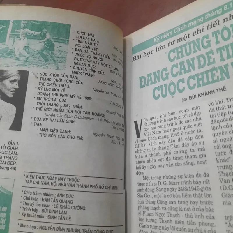 KIẾN THỨC NGÀY NAY số 219 ngày 20-8-1996 593574