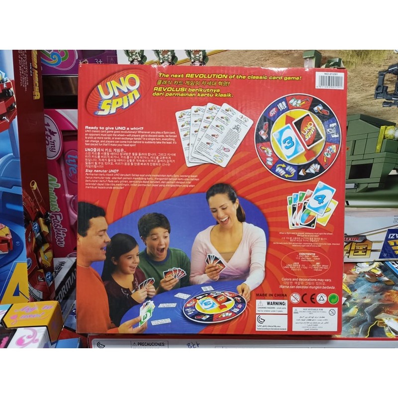 Bộ Bài Uno Spin 0129 BOARD GAME Hàng mới 137742