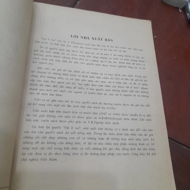 Ia. I. Pê Ren Man - VẬT LÝ VUI, quyển 1 474624